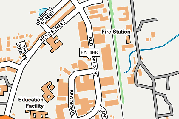 FY5 4HR map - OS OpenMap – Local (Ordnance Survey)
