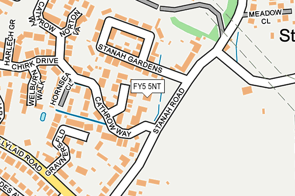 FY5 5NT map - OS OpenMap – Local (Ordnance Survey)