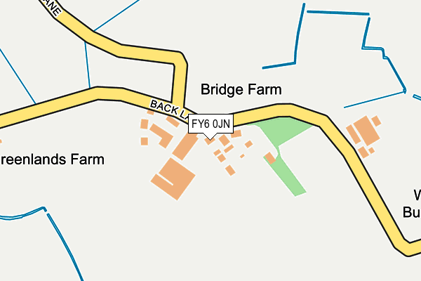 FY6 0JN map - OS OpenMap – Local (Ordnance Survey)
