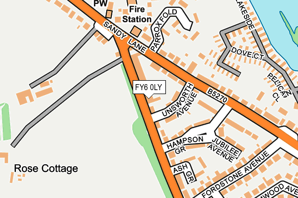 Map of HIGH PEAK INSPECTION SERVICES LIMITED at local scale