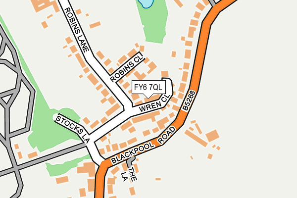 FY6 7QL map - OS OpenMap – Local (Ordnance Survey)