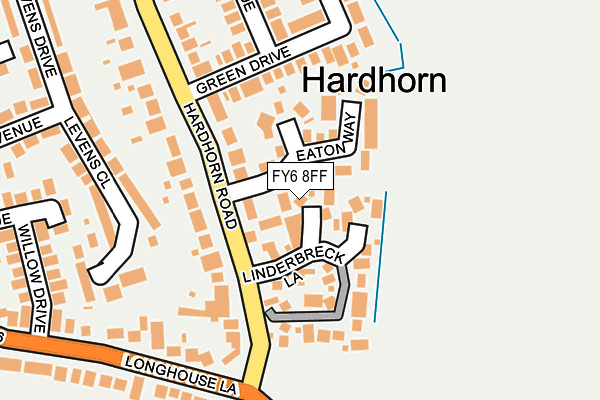 Map of VENTURION LIMITED at local scale