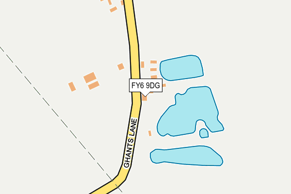 FY6 9DG map - OS OpenMap – Local (Ordnance Survey)