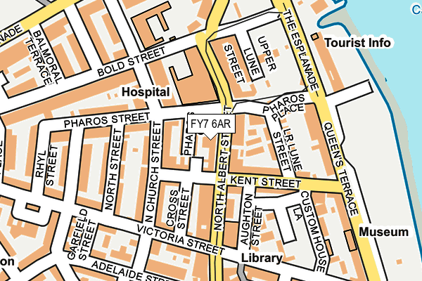 FY7 6AR map - OS OpenMap – Local (Ordnance Survey)