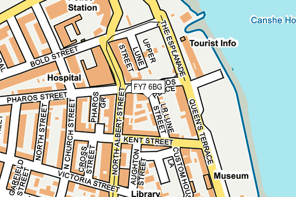 FY7 6BG map - OS OpenMap – Local (Ordnance Survey)