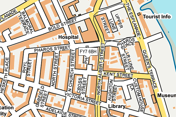 FY7 6BH map - OS OpenMap – Local (Ordnance Survey)