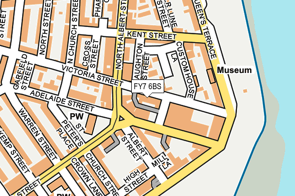 FY7 6BS map - OS OpenMap – Local (Ordnance Survey)