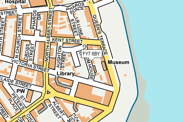 FY7 6BY map - OS OpenMap – Local (Ordnance Survey)
