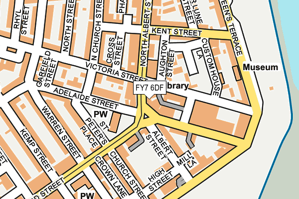 FY7 6DF map - OS OpenMap – Local (Ordnance Survey)
