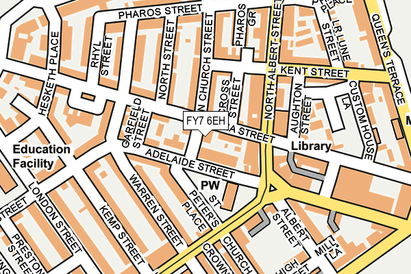 FY7 6EH map - OS OpenMap – Local (Ordnance Survey)