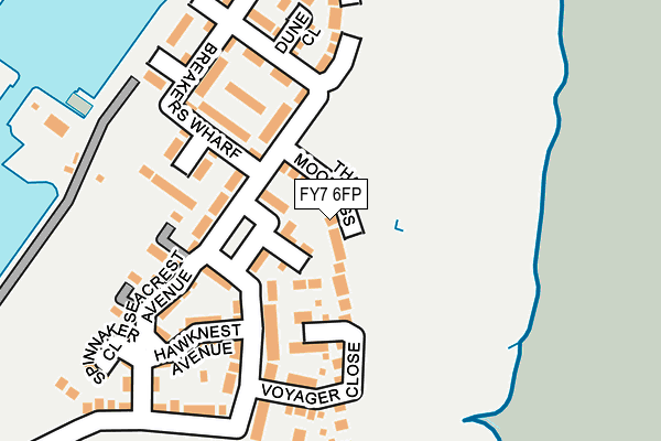 FY7 6FP map - OS OpenMap – Local (Ordnance Survey)