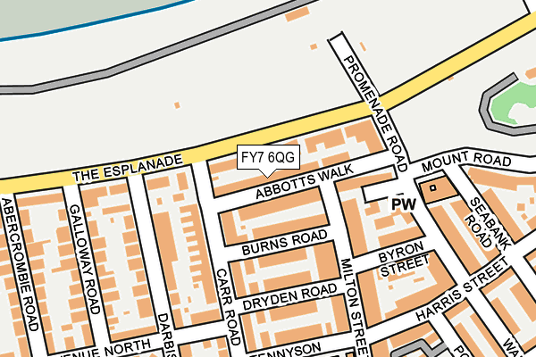 FY7 6QG map - OS OpenMap – Local (Ordnance Survey)