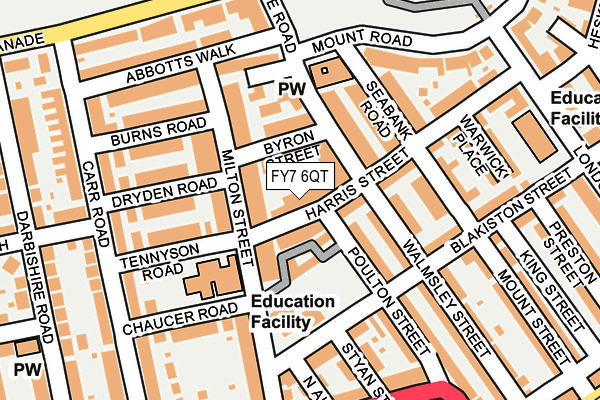 FY7 6QT map - OS OpenMap – Local (Ordnance Survey)