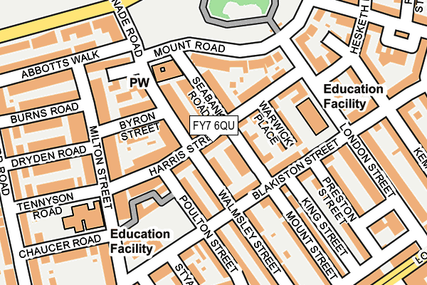 FY7 6QU map - OS OpenMap – Local (Ordnance Survey)