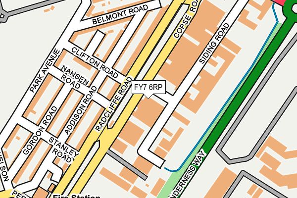 FY7 6RP map - OS OpenMap – Local (Ordnance Survey)