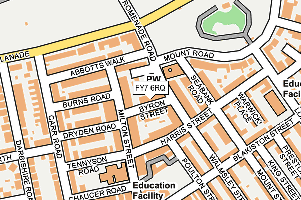 Map of THE JACKET SHACK LTD at local scale