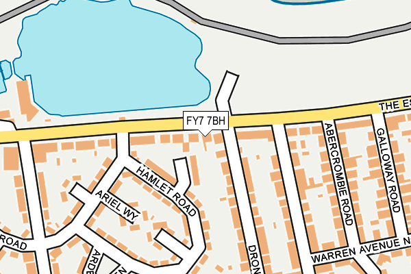 FY7 7BH map - OS OpenMap – Local (Ordnance Survey)