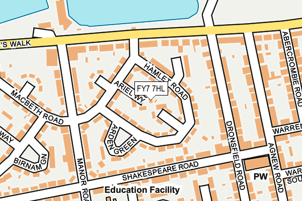 FY7 7HL map - OS OpenMap – Local (Ordnance Survey)