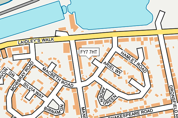 FY7 7HT map - OS OpenMap – Local (Ordnance Survey)
