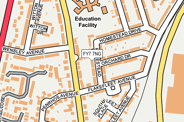 Map of BRIAN BAILEY LIMITED at local scale