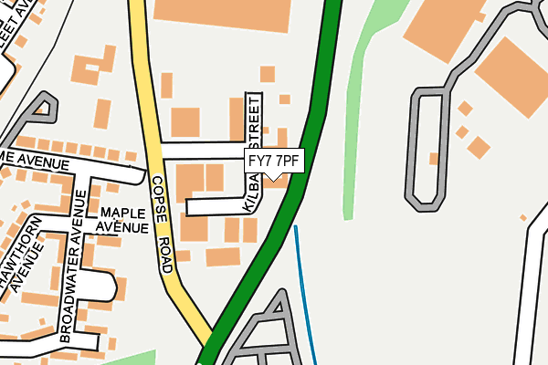 Map of HOLBRO ENGINEERING LIMITED at local scale