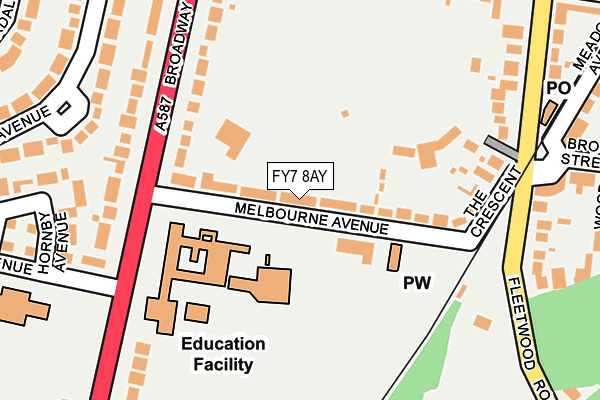 Map of OH LIME LTD at local scale