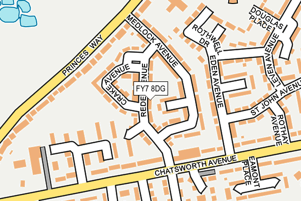 FY7 8DG map - OS OpenMap – Local (Ordnance Survey)