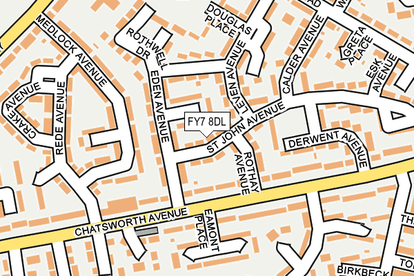 FY7 8DL map - OS OpenMap – Local (Ordnance Survey)
