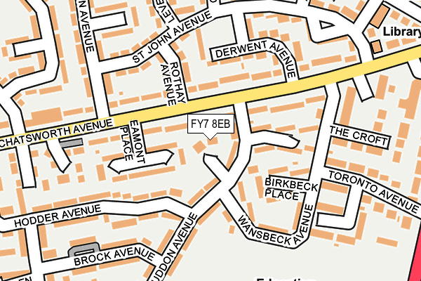 FY7 8EB map - OS OpenMap – Local (Ordnance Survey)