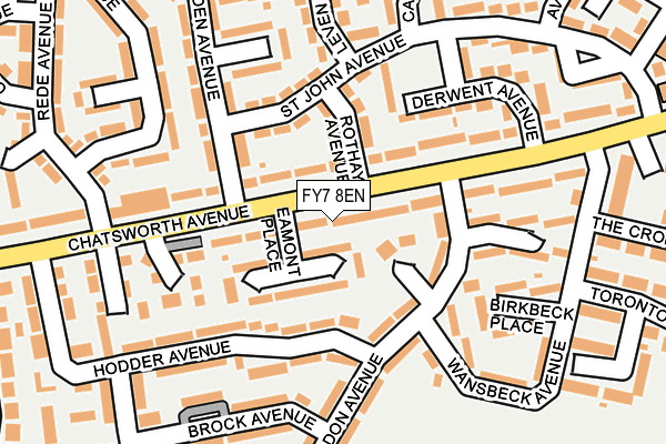 FY7 8EN map - OS OpenMap – Local (Ordnance Survey)