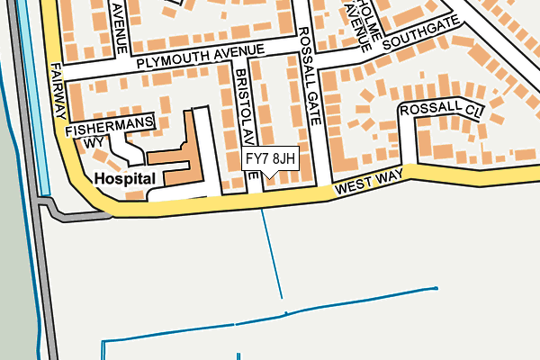 FY7 8JH map - OS OpenMap – Local (Ordnance Survey)