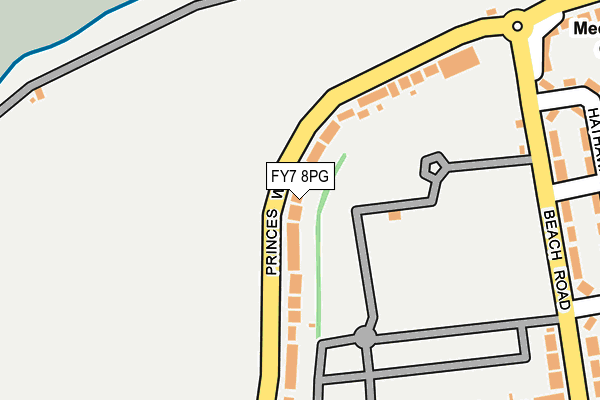 FY7 8PG map - OS OpenMap – Local (Ordnance Survey)