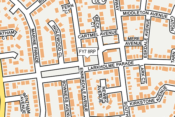 FY7 8RP map - OS OpenMap – Local (Ordnance Survey)