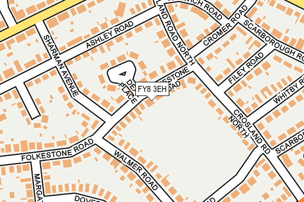FY8 3EH map - OS OpenMap – Local (Ordnance Survey)