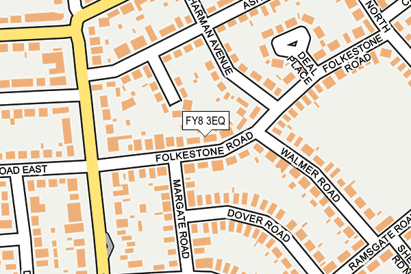 FY8 3EQ map - OS OpenMap – Local (Ordnance Survey)