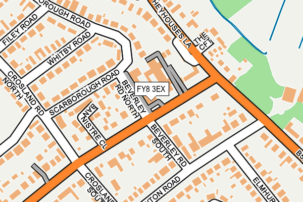 FY8 3EX map - OS OpenMap – Local (Ordnance Survey)