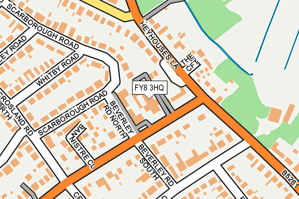 FY8 3HQ map - OS OpenMap – Local (Ordnance Survey)