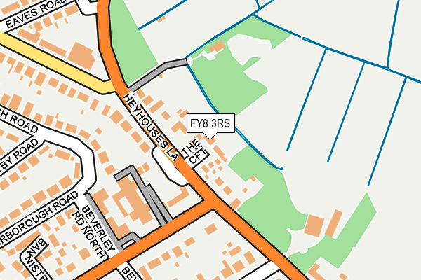 FY8 3RS map - OS OpenMap – Local (Ordnance Survey)