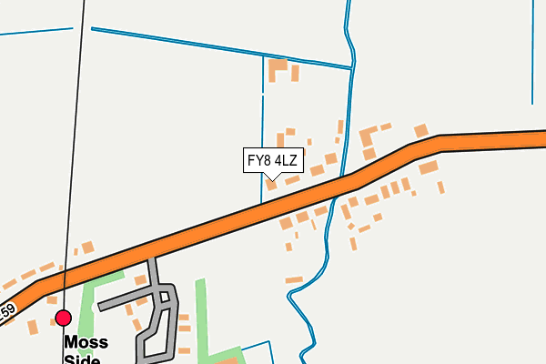 FY8 4LZ map - OS OpenMap – Local (Ordnance Survey)