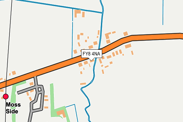 FY8 4NA map - OS OpenMap – Local (Ordnance Survey)