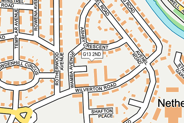 G13 2ND map - OS OpenMap – Local (Ordnance Survey)
