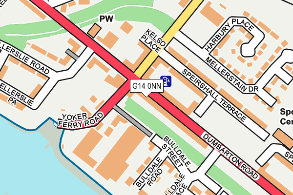 G14 0NN map - OS OpenMap – Local (Ordnance Survey)