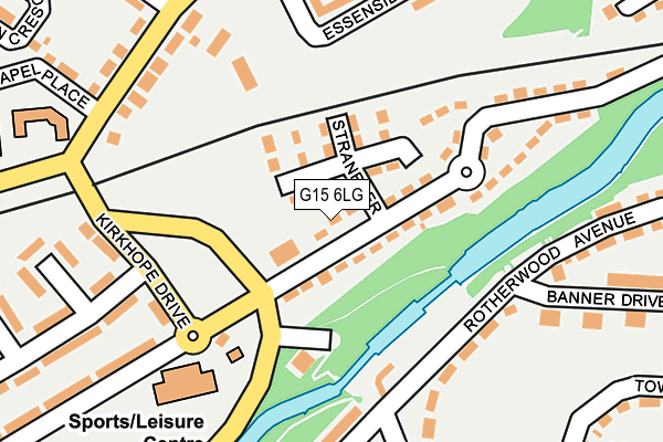 G15 6LG map - OS OpenMap – Local (Ordnance Survey)