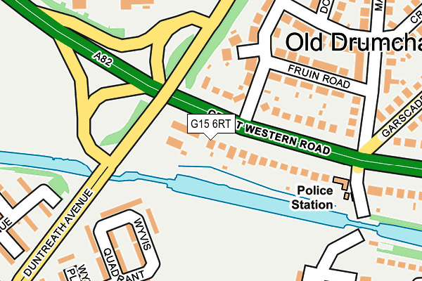 G15 6RT map - OS OpenMap – Local (Ordnance Survey)