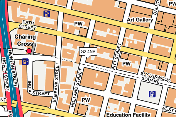 G2 4NB map - OS OpenMap – Local (Ordnance Survey)