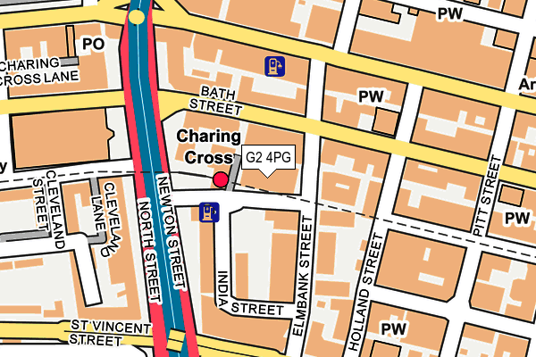 G2 4PG map - OS OpenMap – Local (Ordnance Survey)