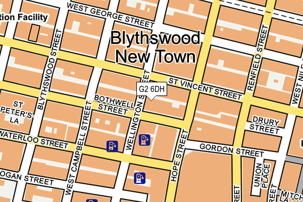 G2 6DH map - OS OpenMap – Local (Ordnance Survey)