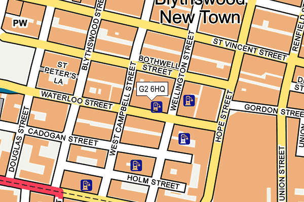 G2 6HQ map - OS OpenMap – Local (Ordnance Survey)