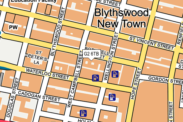 G2 6TB map - OS OpenMap – Local (Ordnance Survey)