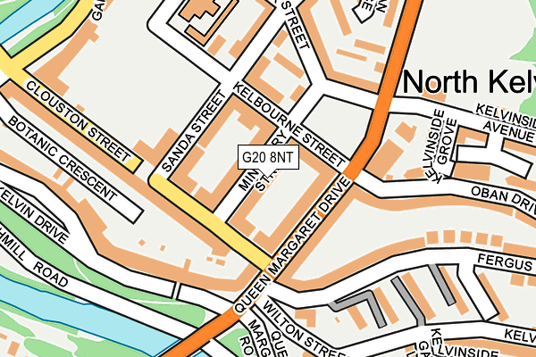 G20 8NT map - OS OpenMap – Local (Ordnance Survey)